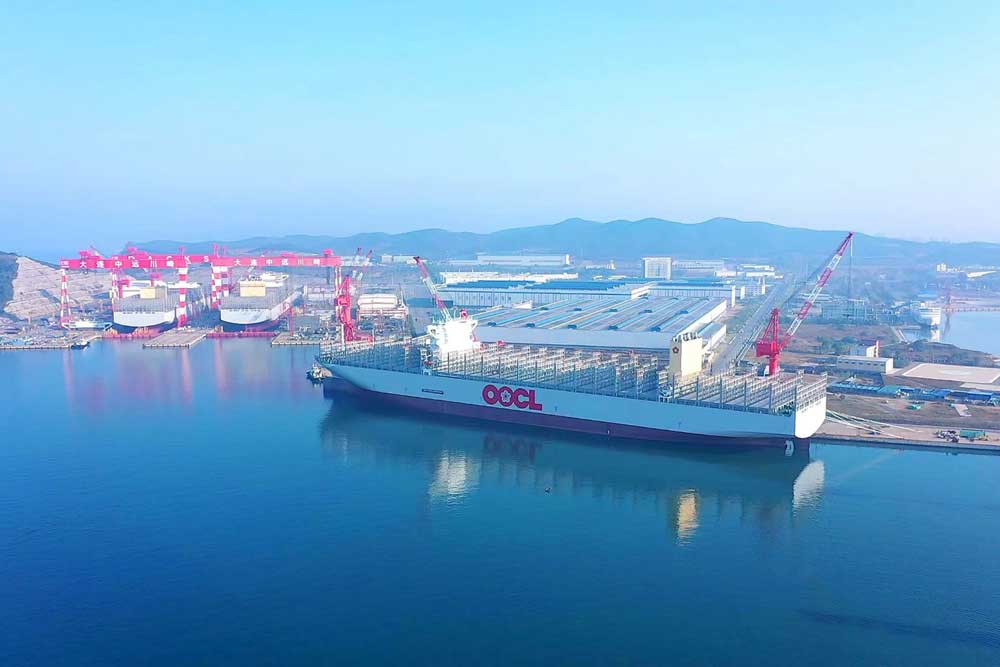 OOCL , Dalian COSCO KHI, Dacks