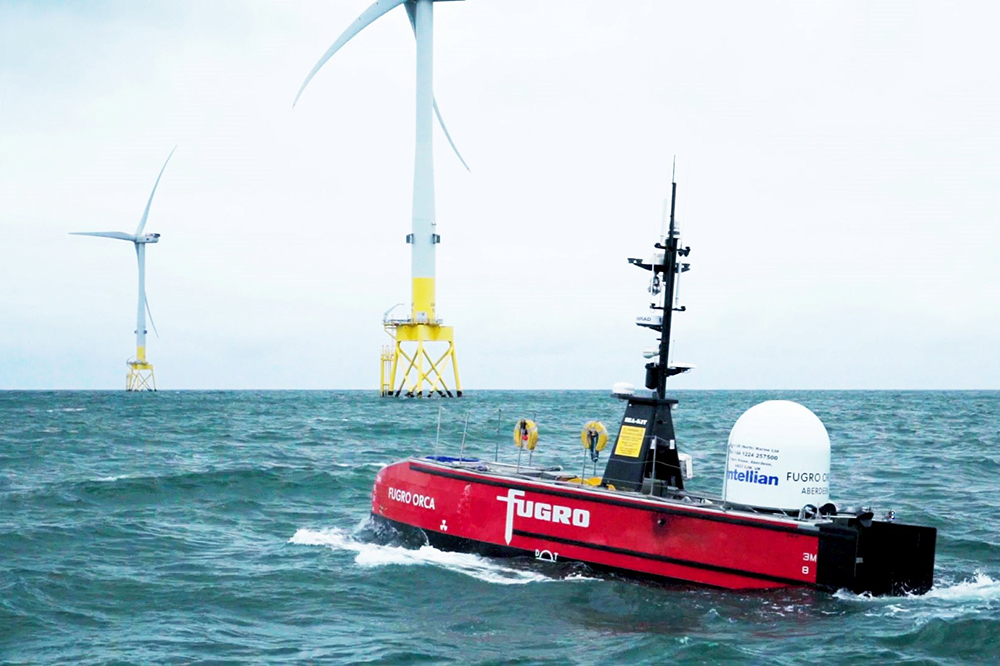 Blue Essence North Sea - USV Seakit Fugro