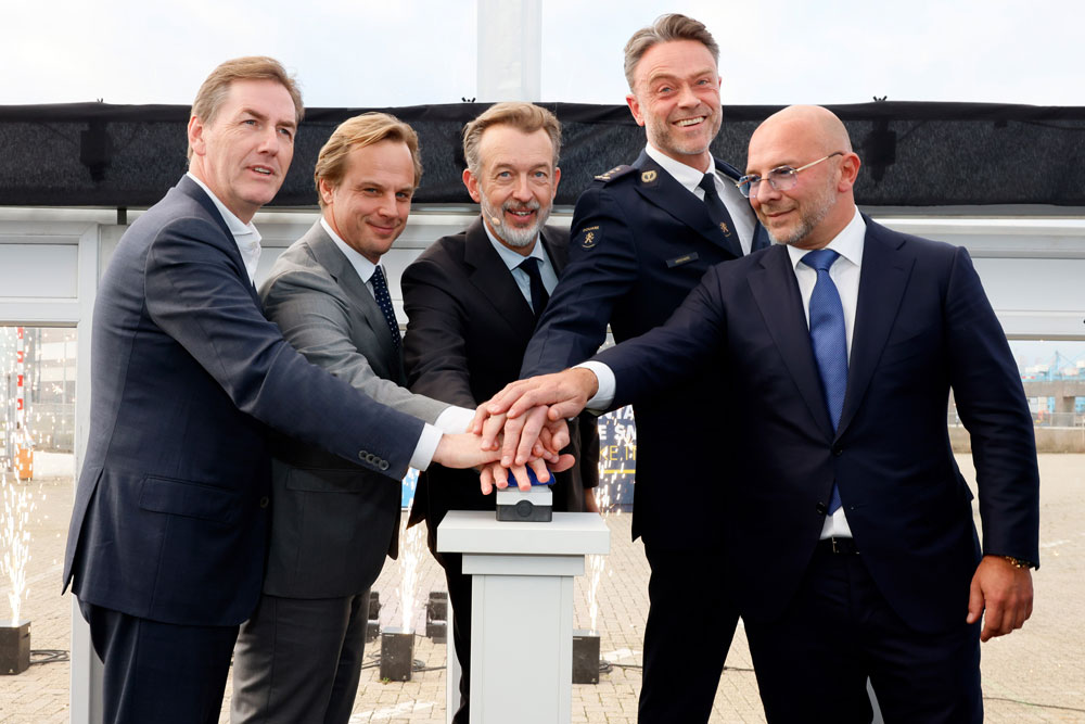 CER Commissioning in the port of Rotterdam