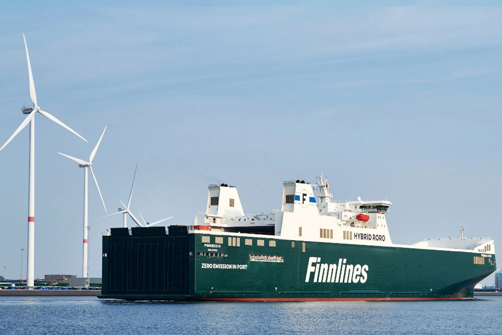 Finnlines deploys eco-ships between Belgium and Spain