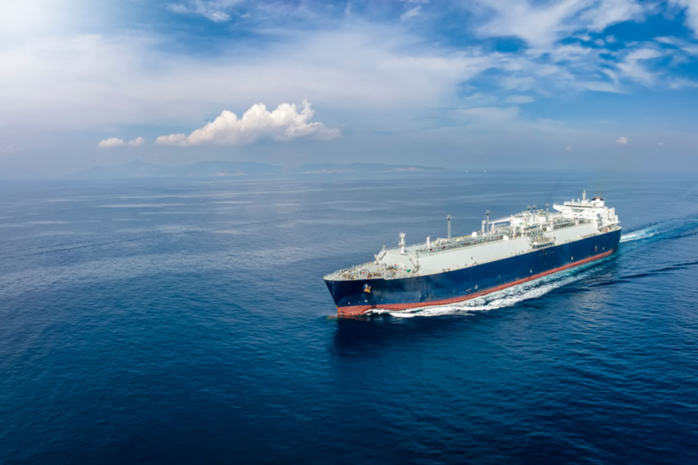 The Wärtsilä auxiliary engines are intended for an LNG tanker