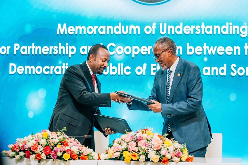 Ethiopia and Somaliland Prime Ministers sign MoU on Berbera Port