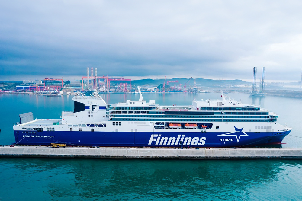 Finnlines Superstar hybrid ship Finnsirius shipyard China