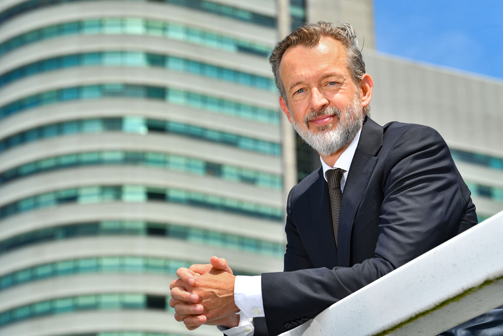 Boudewijn Siemons is CEO of the Port of Rotterdam Authority as of today