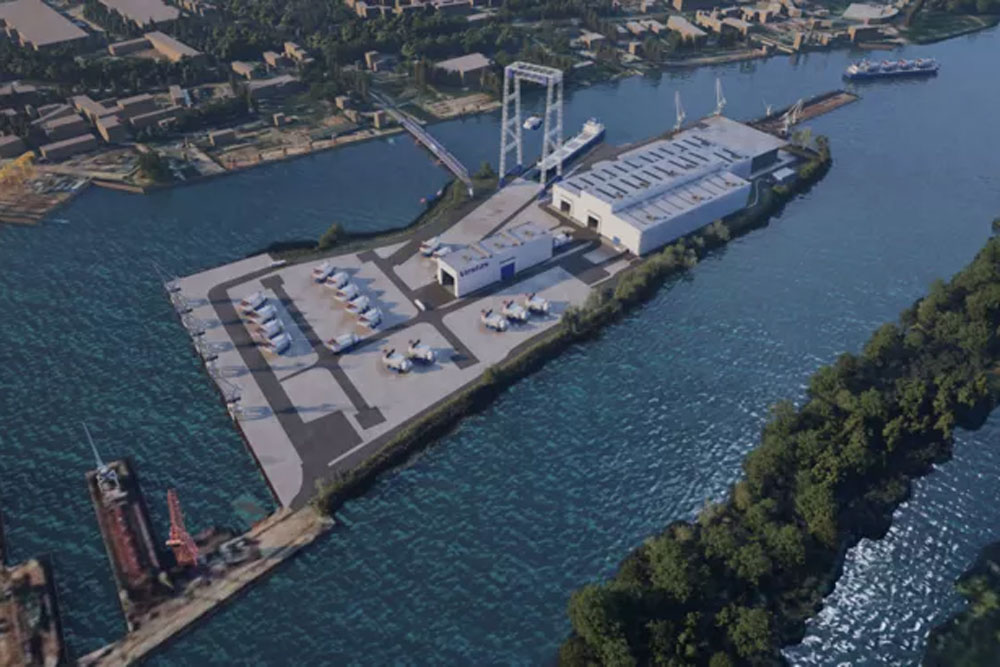 Vestas builds two offshore factories in Szczecin