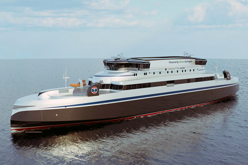 Torghatten Nord hydrogen-powered ferry