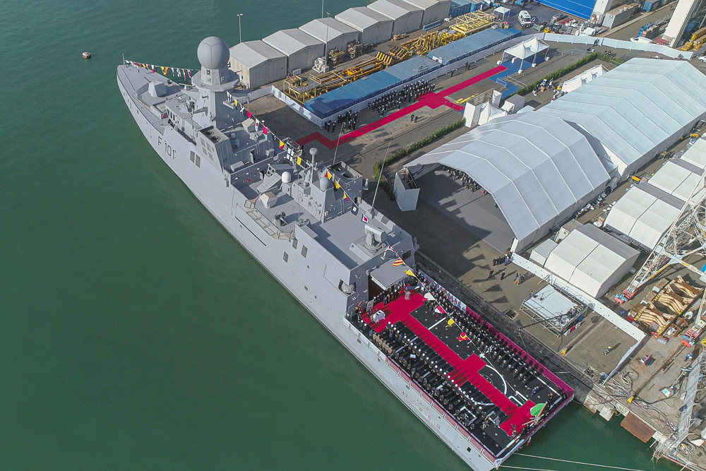 Fincantieri corvette naval shipbuilding