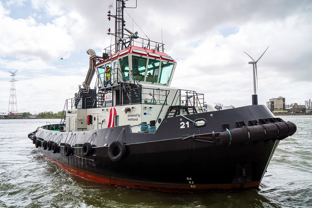 Port of Antwerp Bruges Methanol tug Methatug