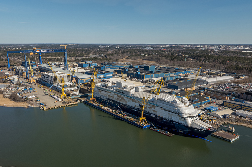 Meyer, Turku, shipyard, shipbuilding, Finland, cruise
