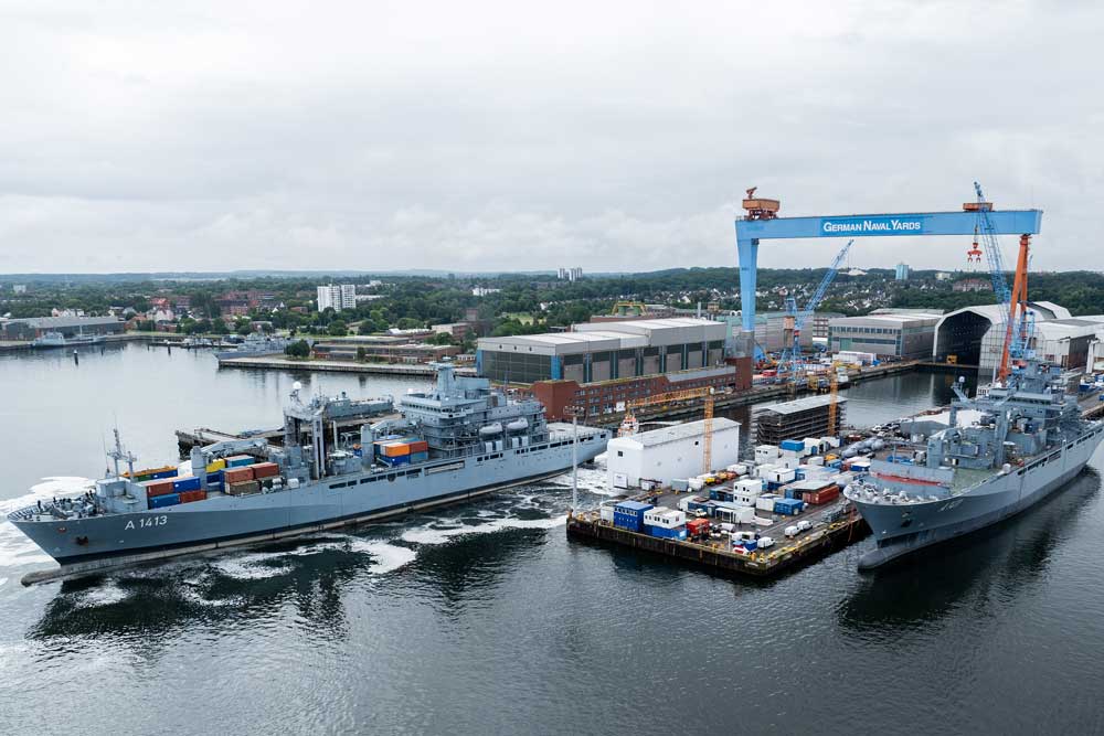 EGV, Bonn, Kiel, German Naval Yards, shipyard