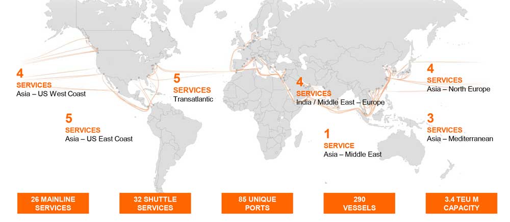 Hapag, Maersk, Gemini, Hamburg