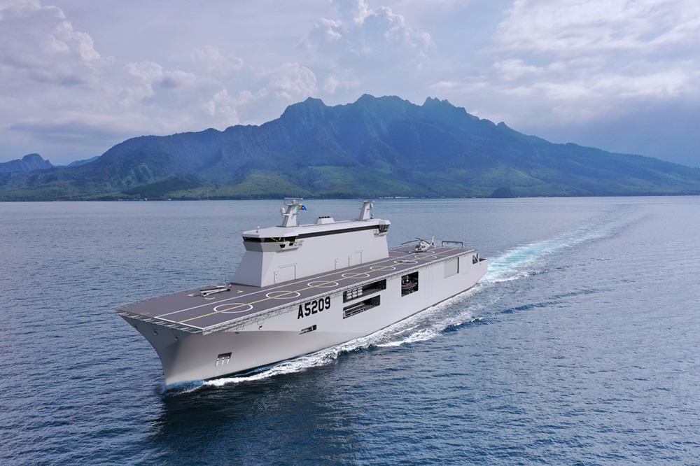 NRP Dom João II, Damen, Portugal, Navy, Multifunction, MPP, Research vessel, Romania, Galati