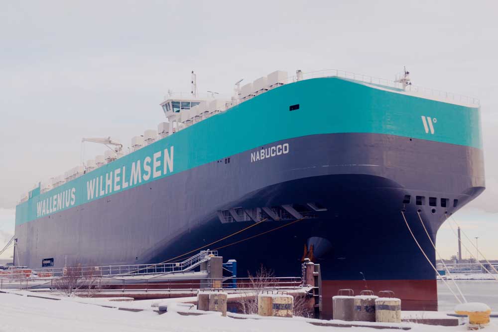 Car carrier, car freighter, Wallenius Wilhelmsen