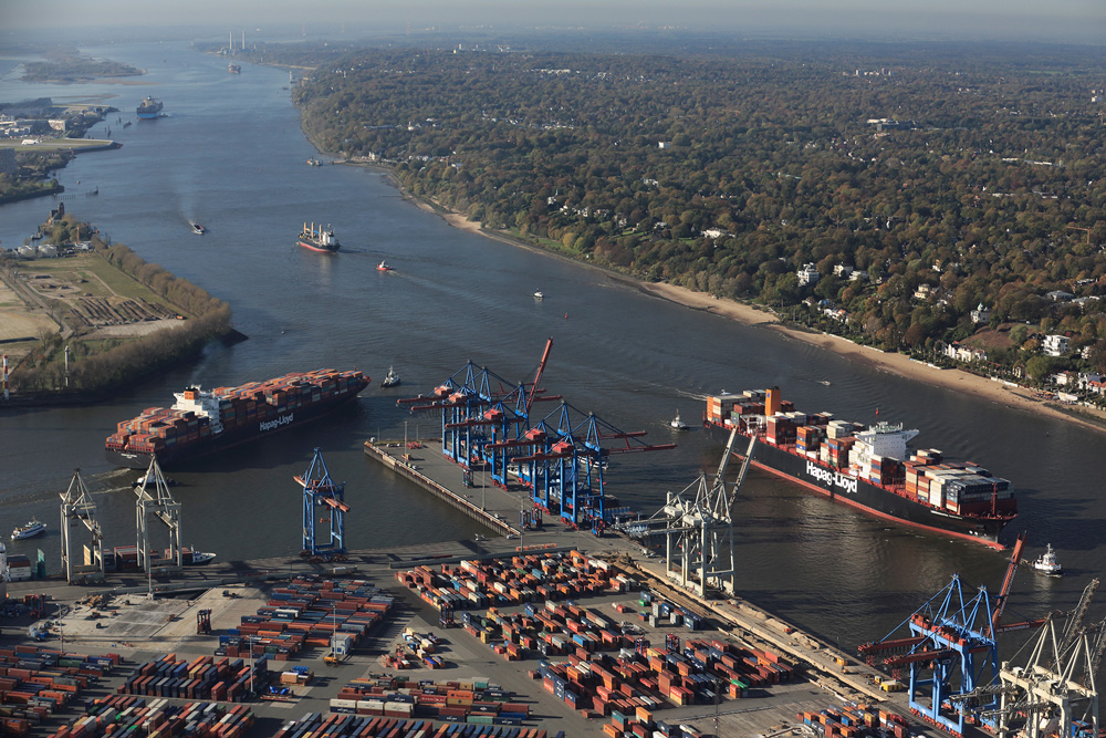 Deepening of the Elbe, Eurogate, HHM, Eurokai