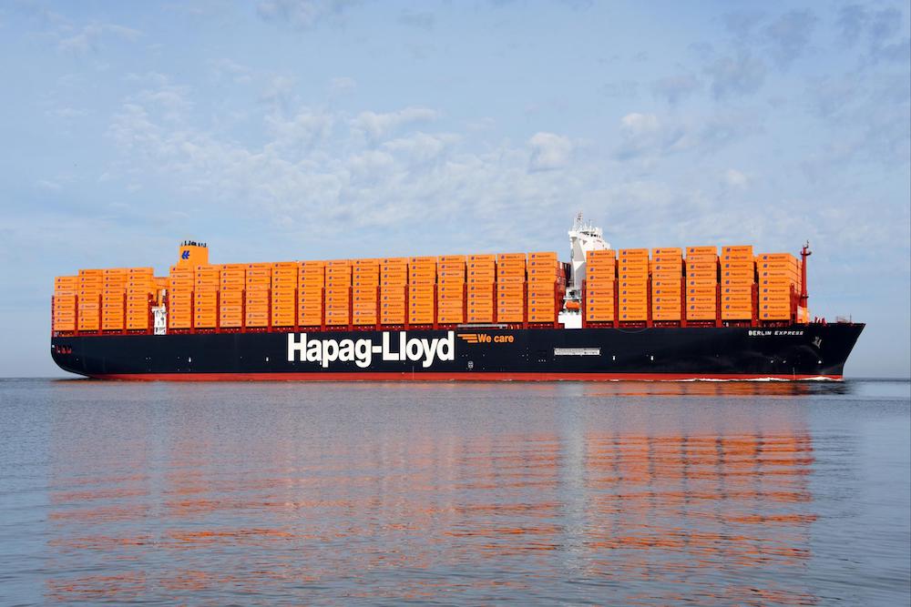 The "Berlin Express" from Hapag-Lloyd.