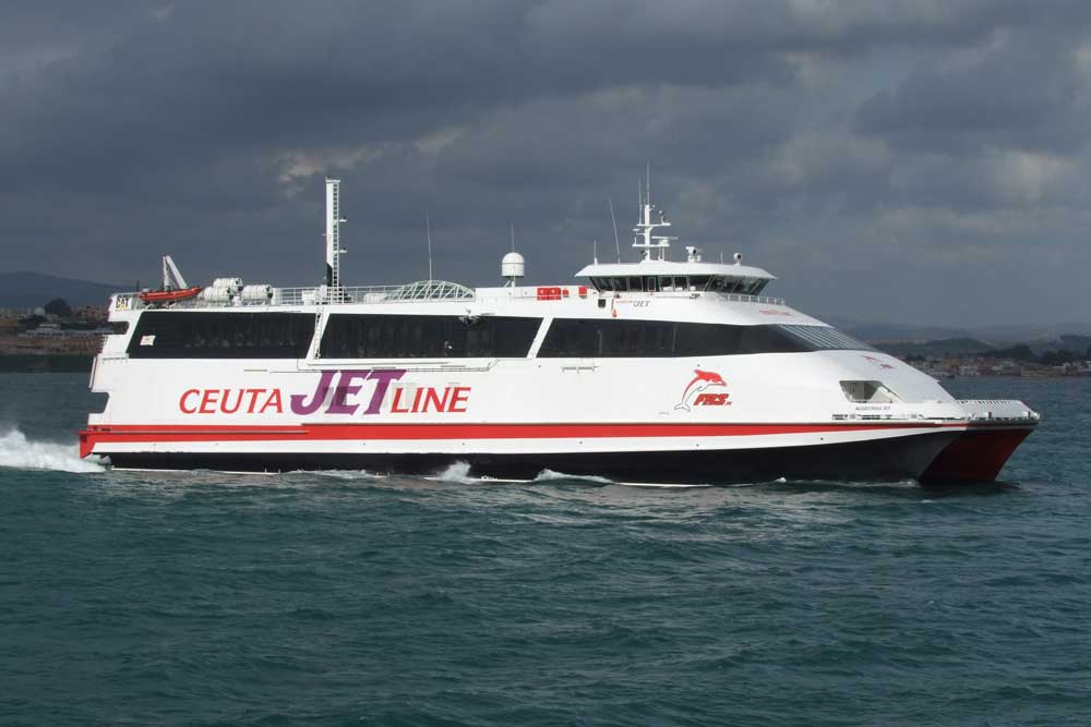 Fast ferry, FRS, Algeciras Jet, Ruby Express