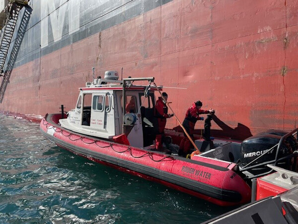 MSC Baltic III, Canadian Coast Guard, Neufundland
