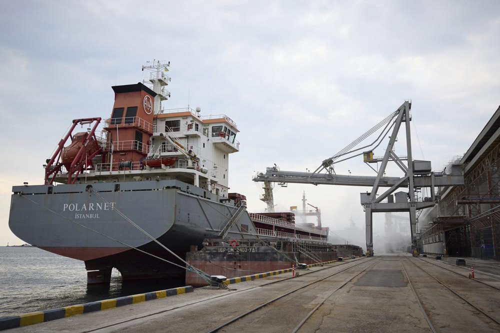 Grain export, Odessa, Ukraine