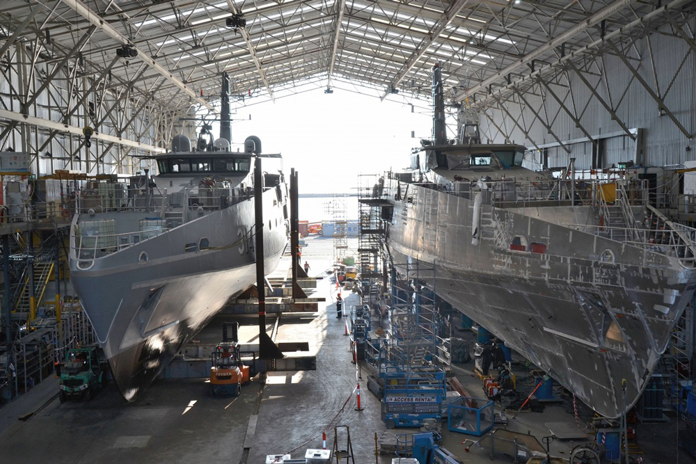 Austal, Hanwha, shipyard, takeover