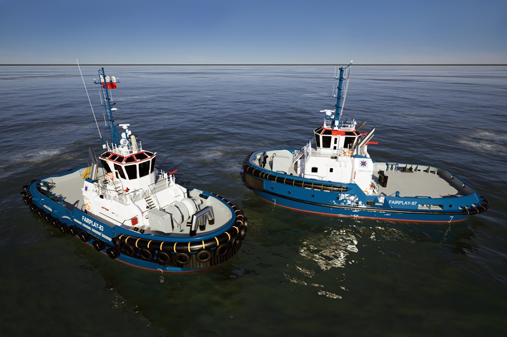 Ladies ASD tug Fairplay