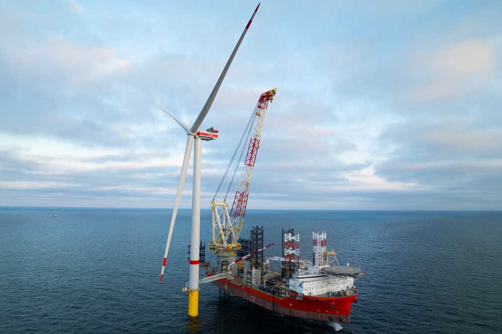 He Dreiht, Offshore, Vestas, Turbine, Wind power, EnBW