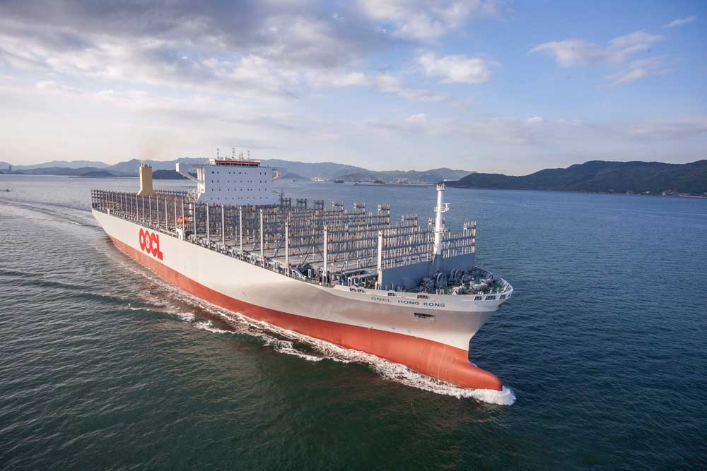 OOCL, Hong Kong, JadeWeserPort, Wilhelmshaven