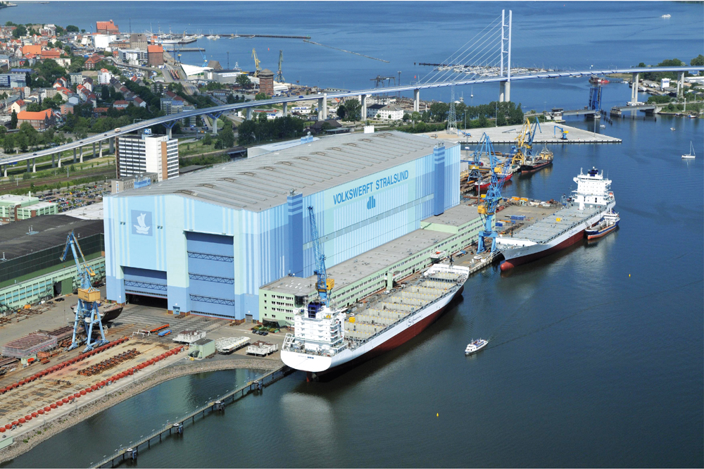 P+S Werften, Volkswerft, Stralsund, Hegemann