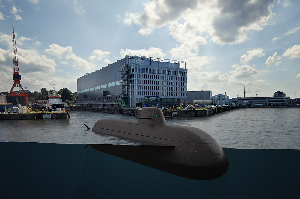 212CD Submarine Thyssenkrupp Marine Systems in Kiel TKMS