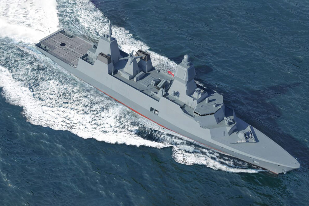 "Burza" - Second frigate of the "Miecznik" class