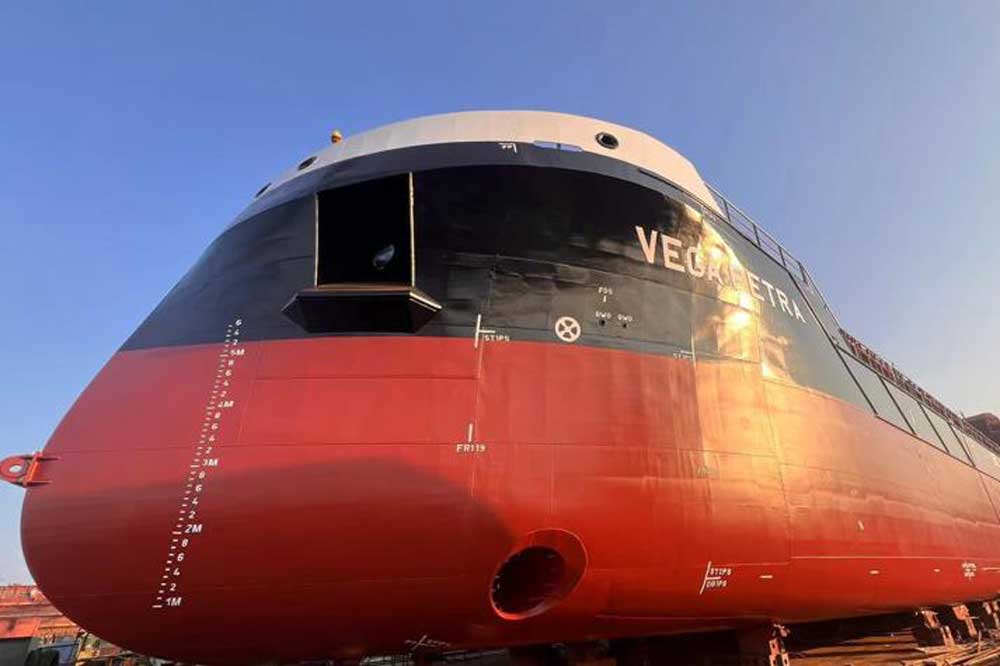 First shortsea newbuild delivered for Vega Reederei 1 Vega Petra Rumpf