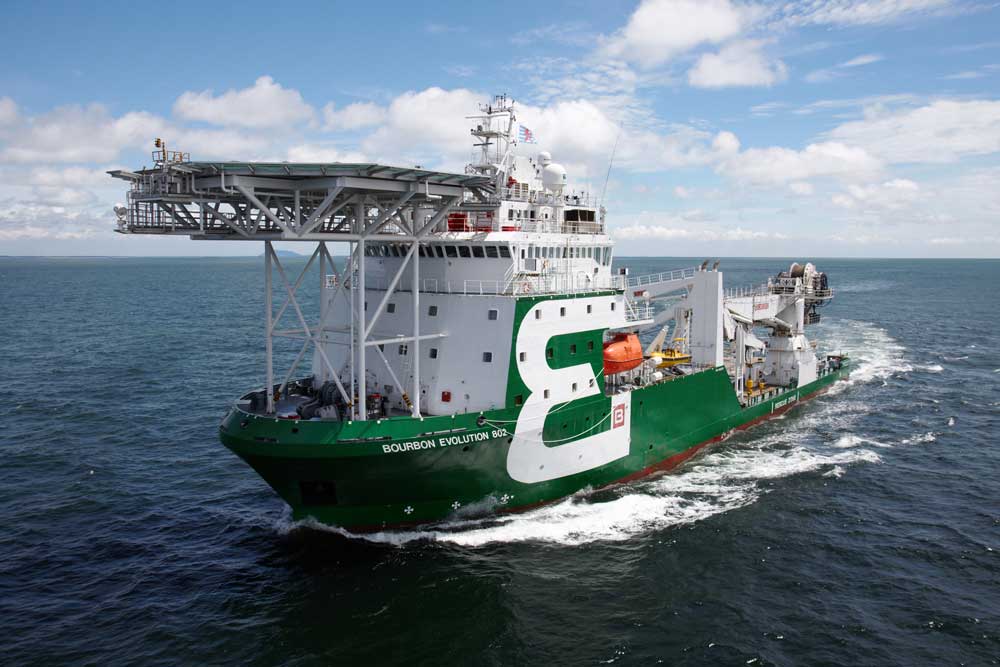 Offshore vessel "Bourbon Evolution"