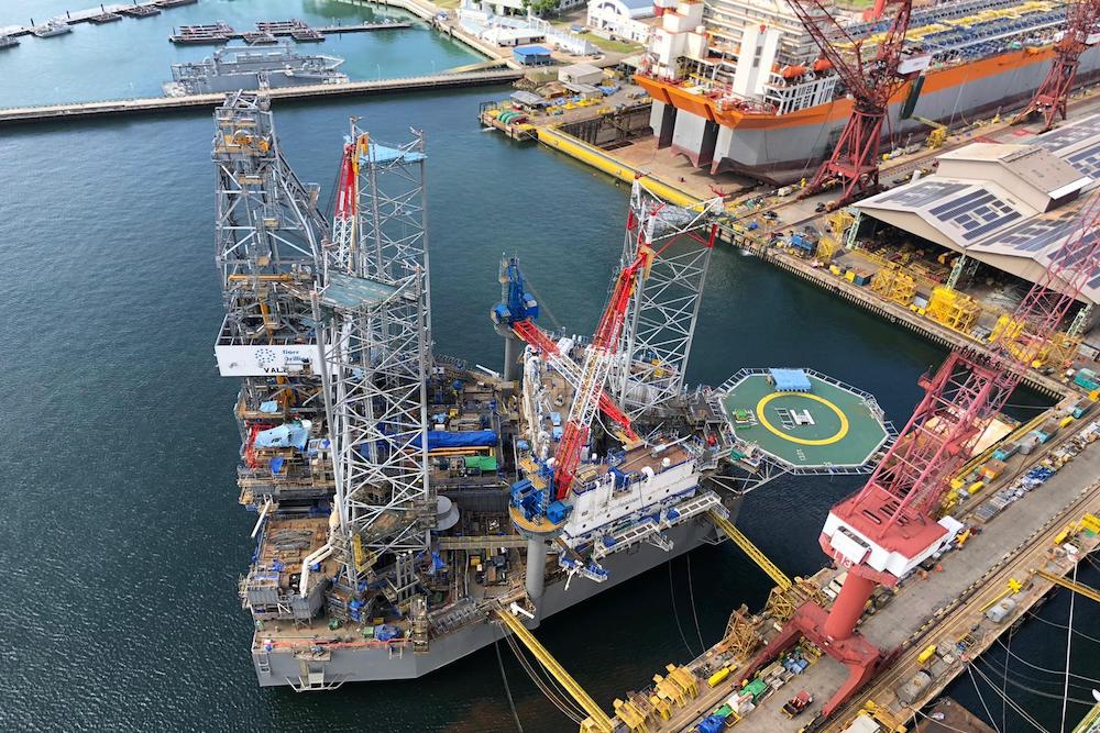 Seatrium supplied the jackup platform "Vali" to Borr Drilling.