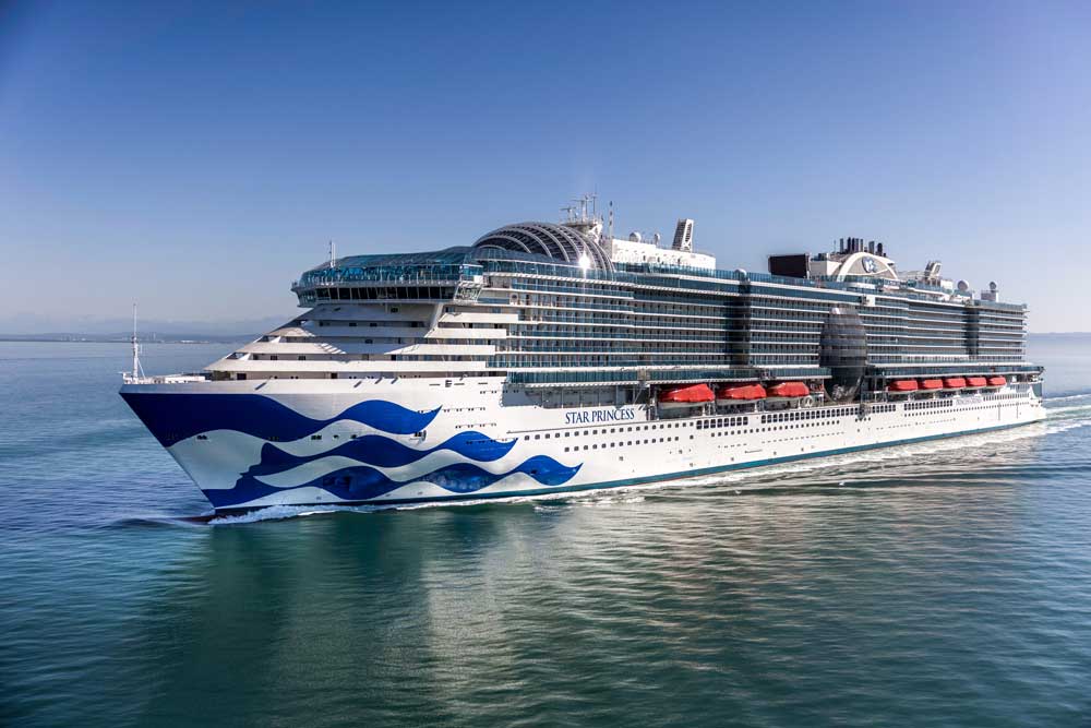 Star Princess" cruise ship