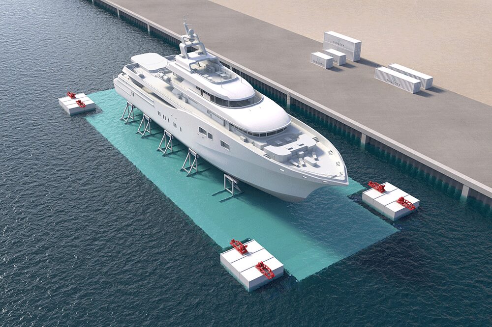Mammoet and Tugdock cooperate for semi-sub platform in heavy lift ports 4 Mammoet, Tugdock