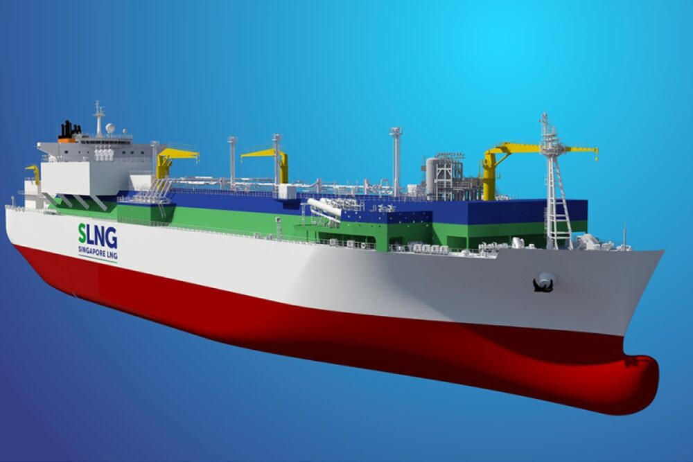 A new LNG building