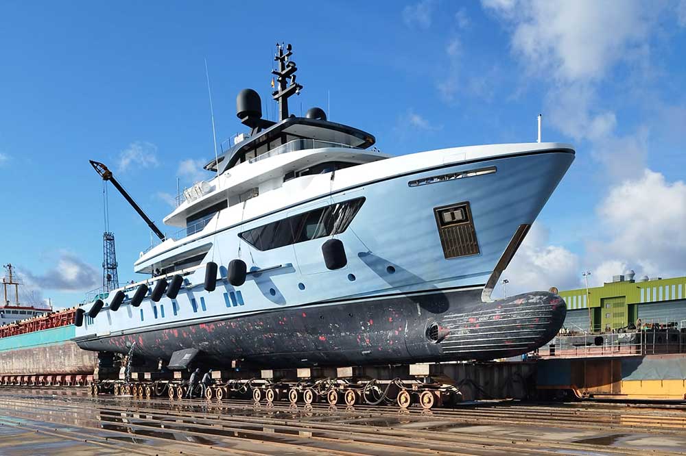 New Stralsund yard Astra Nord starts with “Ocean Dreamwalker 3” 2 "Ocean Dreamwalker 3" bei der "neuen" Werft Astra Nord in Stralsund (© Astra Nord)