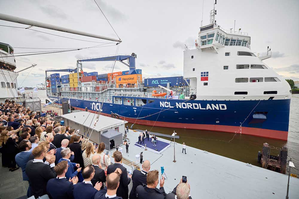 "NCL Nordland" was christened for MPC in Hamburg
