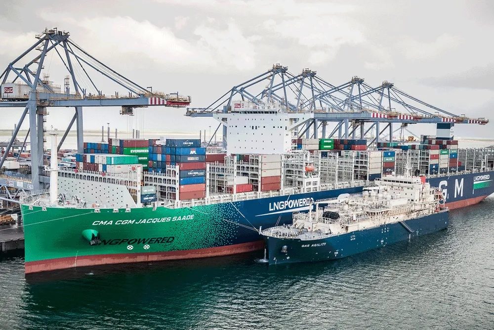 A ship from CMA CGM
