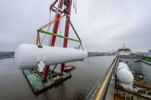 "Carbon Destroyer" will be the first CO2 carrier built in Europe. (© Wagenborg)