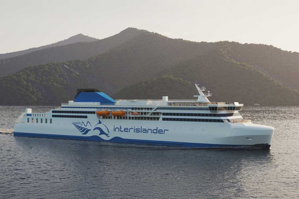 Design of the "Interislander" ferry