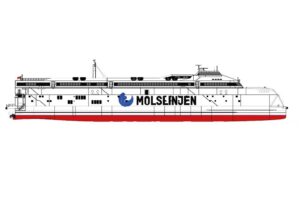 Design of the new Molslinjen e-catamaran