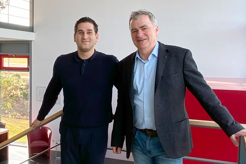 The two IMES Managing Directors Harun Yigit and Stefan Neumann