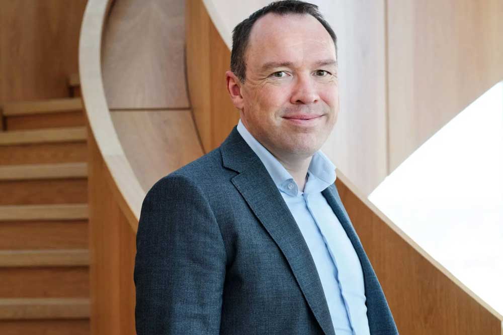 Michael Hansen, man in a suit