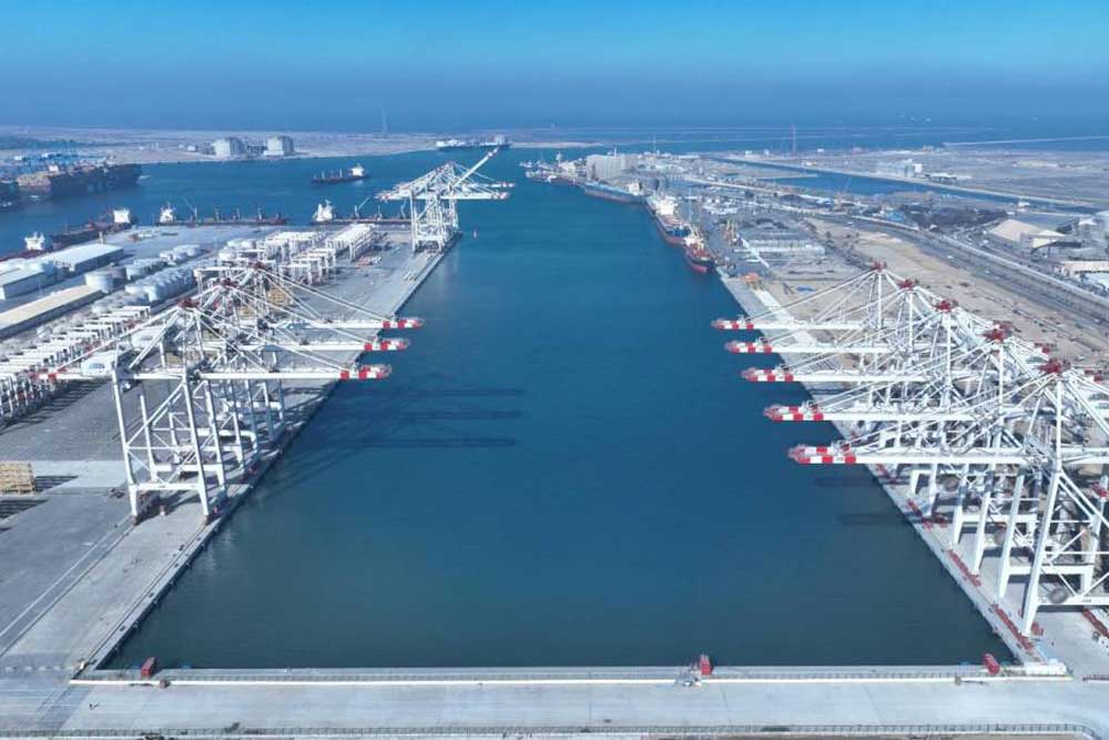 Damietta Alliance Container Terminal (DACT) in Damiette, Egypt