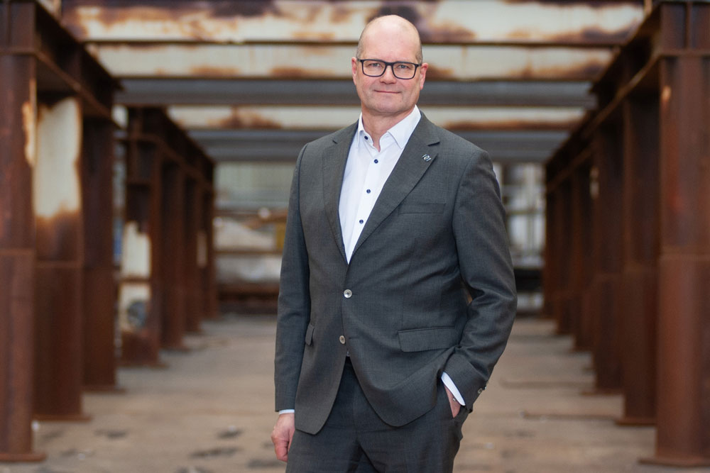 Frank Mallon, new Managing Director of Flensburg Shipyard