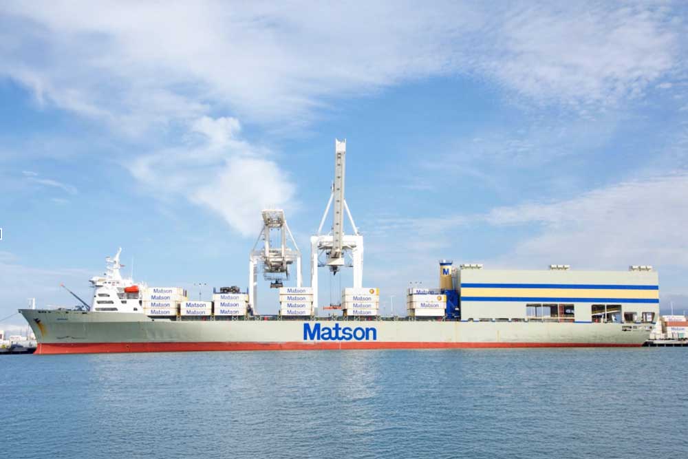 Matson container ship "Mokihana"