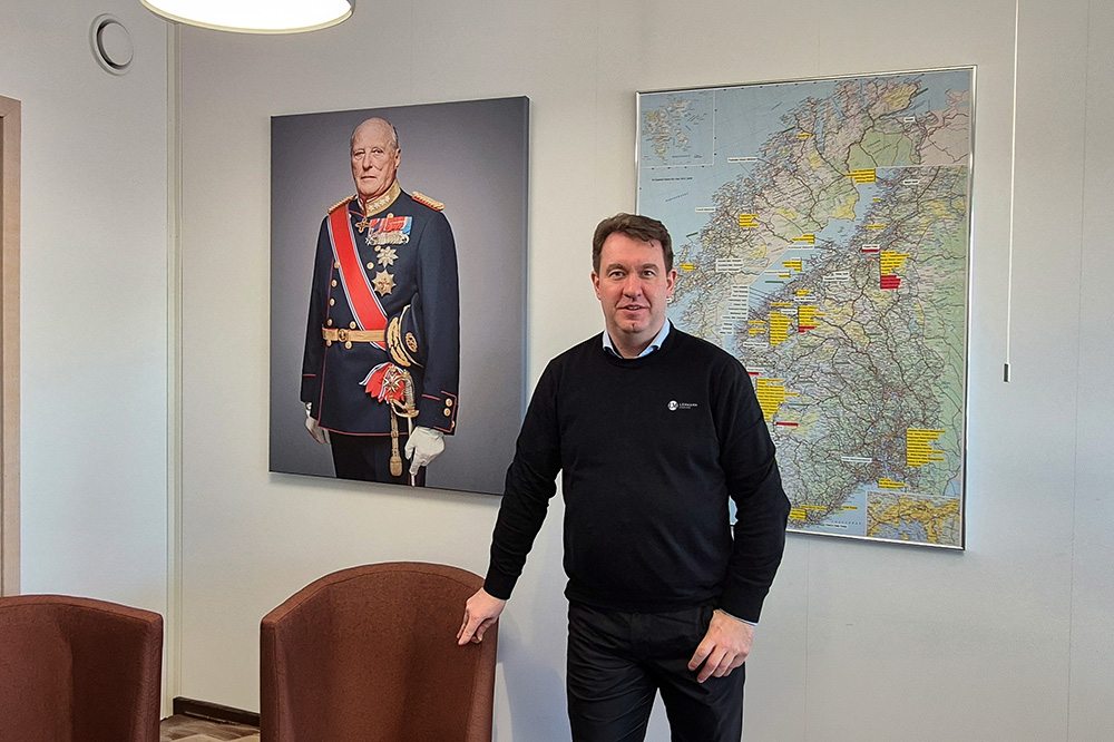 Ola Staverløkk, Sales Manager Norway, based in Trondheim (© Lehmann Marine)