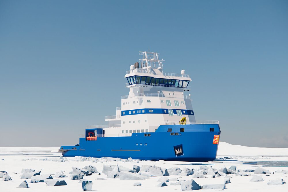 Finland’s new icebreaker