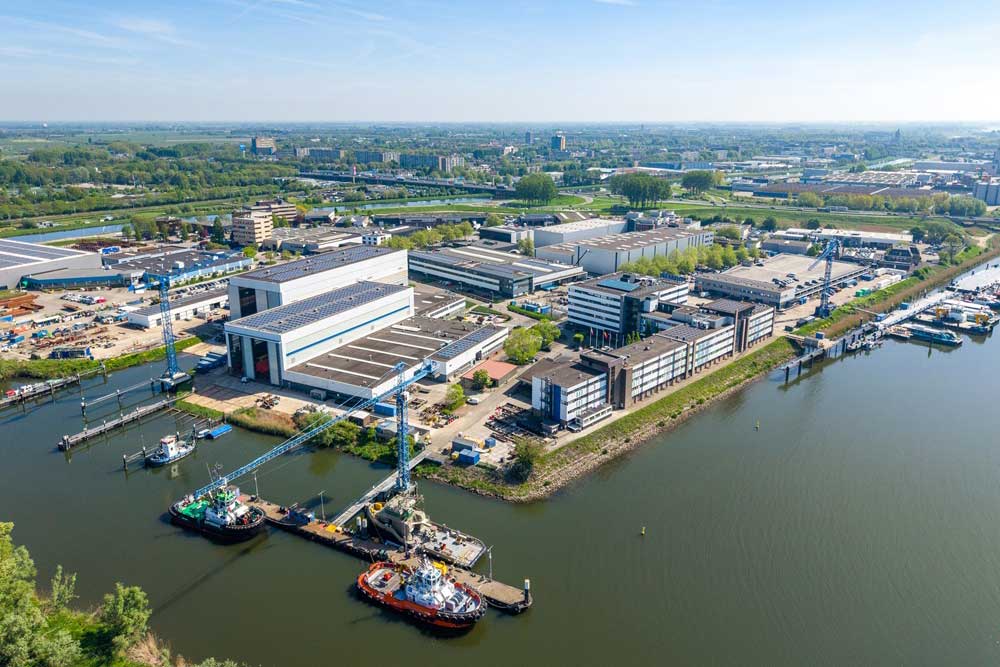 Headquarters of the Damen Shipyards Group in Gorinchem