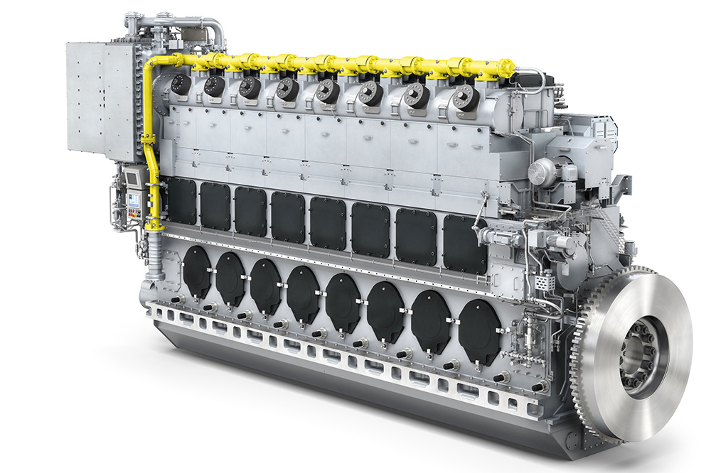 The "Nils Holgersson" is powered by two 8L51/60DF (pictured) and two 6L51/60DF engines from Everllence.